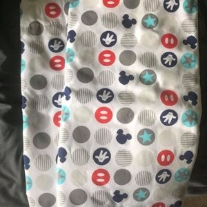 Two Mickey Mouse Curtain Panels